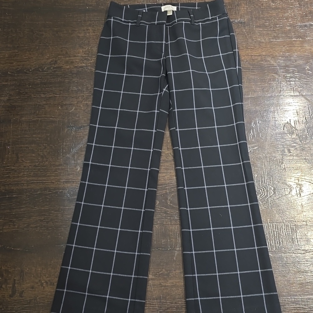 Loft Windowpane Original Dress Trouser - Picture 11 of 16